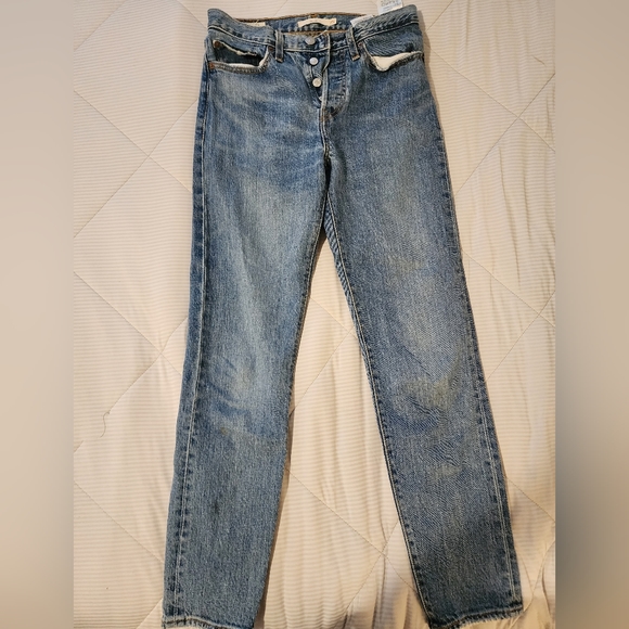 Levi's Wedgie Fit Icon Jeans Medium Wash These Dreams US 25 - Picture 11 of 16